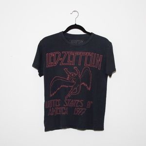 Vintage Led Zepplin band tee